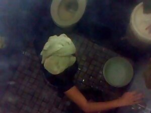 小柄なアジアかりa大きなディックに彼女の ...